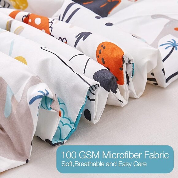 New 2 Piece Dinosaurs Comforter Set • Twin Size - Picture 5 of 6